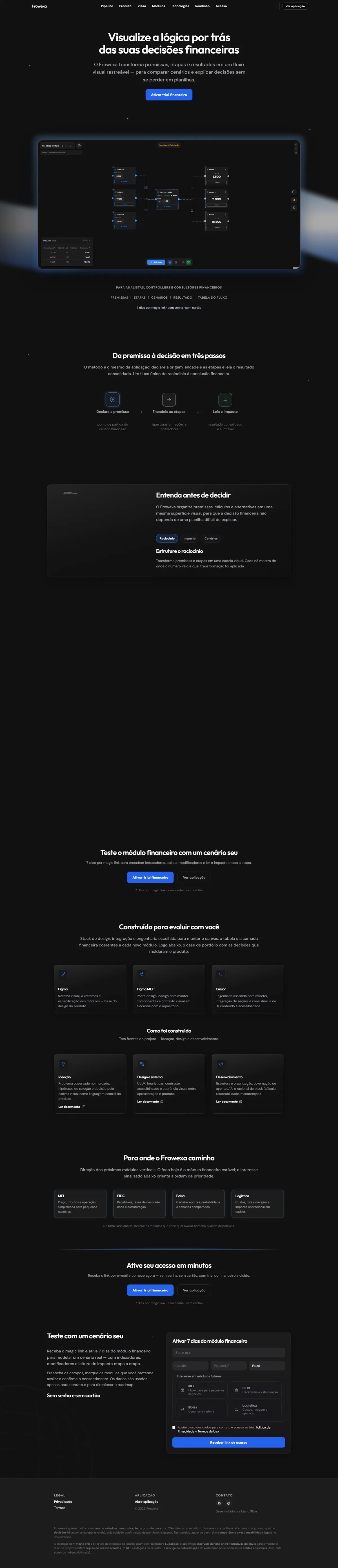 Landing page